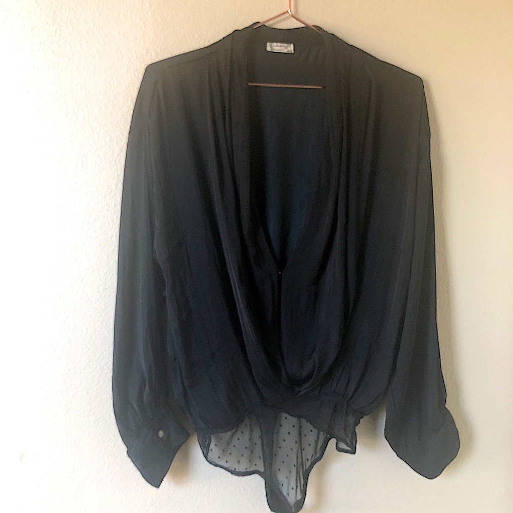 Free People Black Bodysuit - Picture 6 of 7